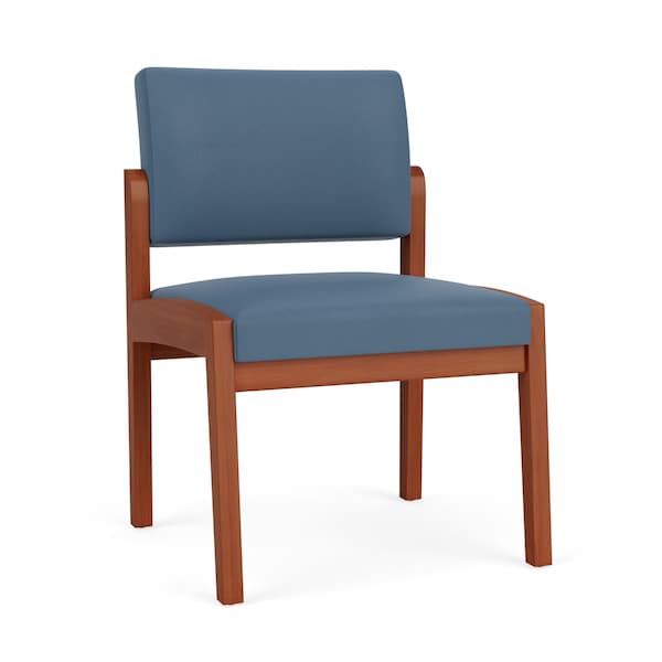 Lesro Lenox Armless Guest Chair, 22.5 in W 26 in L 31.5 in H LW1102 - main